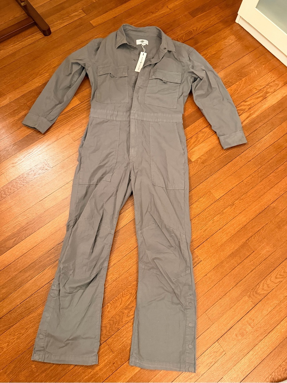 Hudson Jeans Rivet Utility the Trooper Jumpsuit